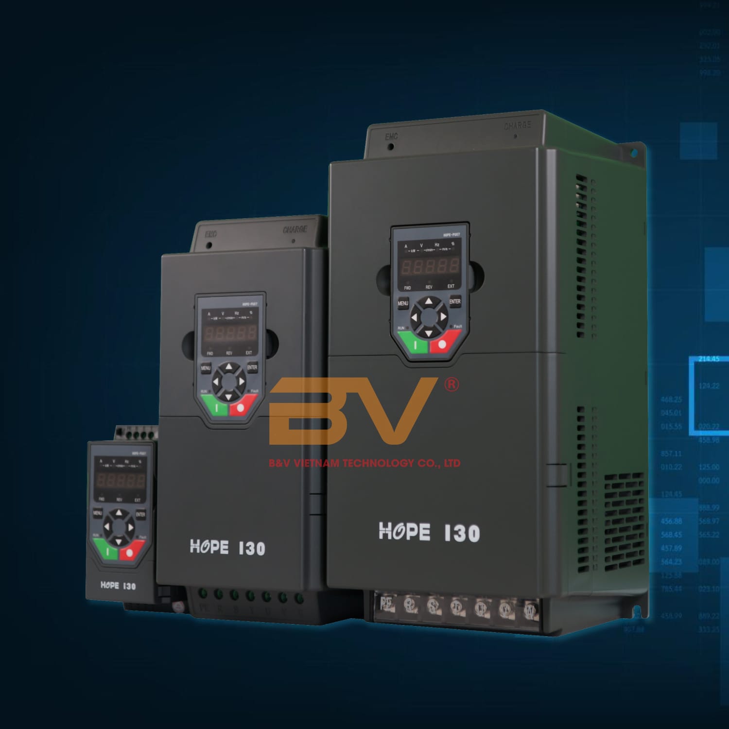 Hope130 – Biến tần điều khiển vector hiệu suất cao 