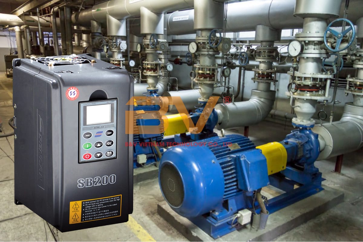 Biến tần đa năng hiệu suất cao SB200 – Giải pháp tối ưu chi phí cho ứng dụng Bơm/Quạt
