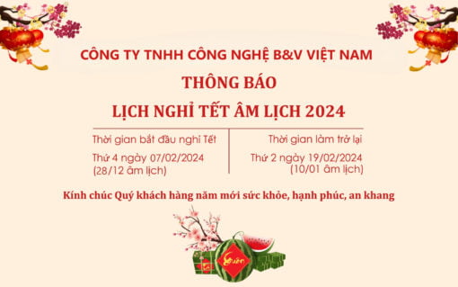 Thông báo nghỉ Tết 2024