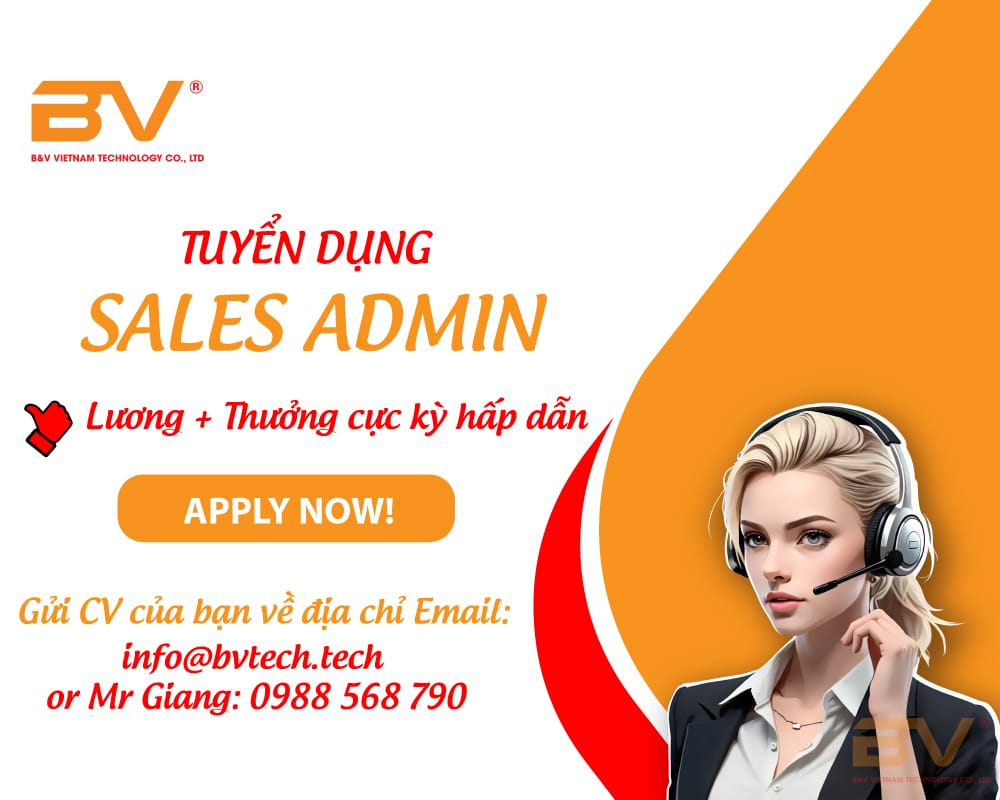 TUYỂN DỤNG TRỢ LÝ KINH DOANH (SALES ADMIN)
