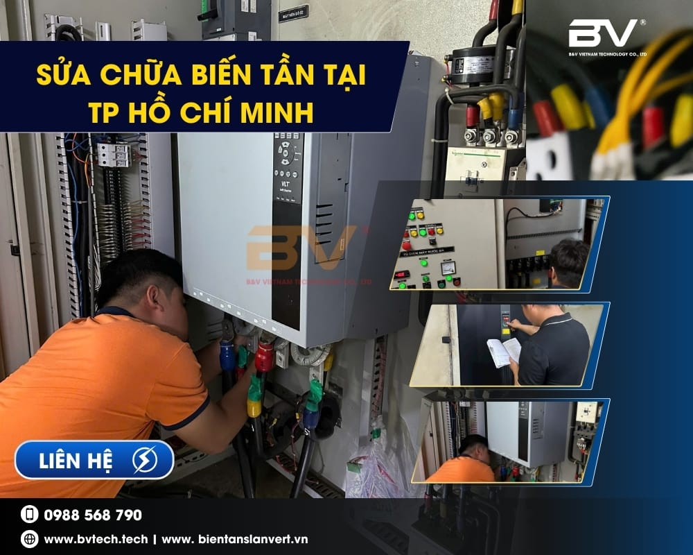 Dịch Vụ Sửa Chữa Biến Tần Uy Tín, Chất Lượng Tại TPHCM – B&V Việt Nam
