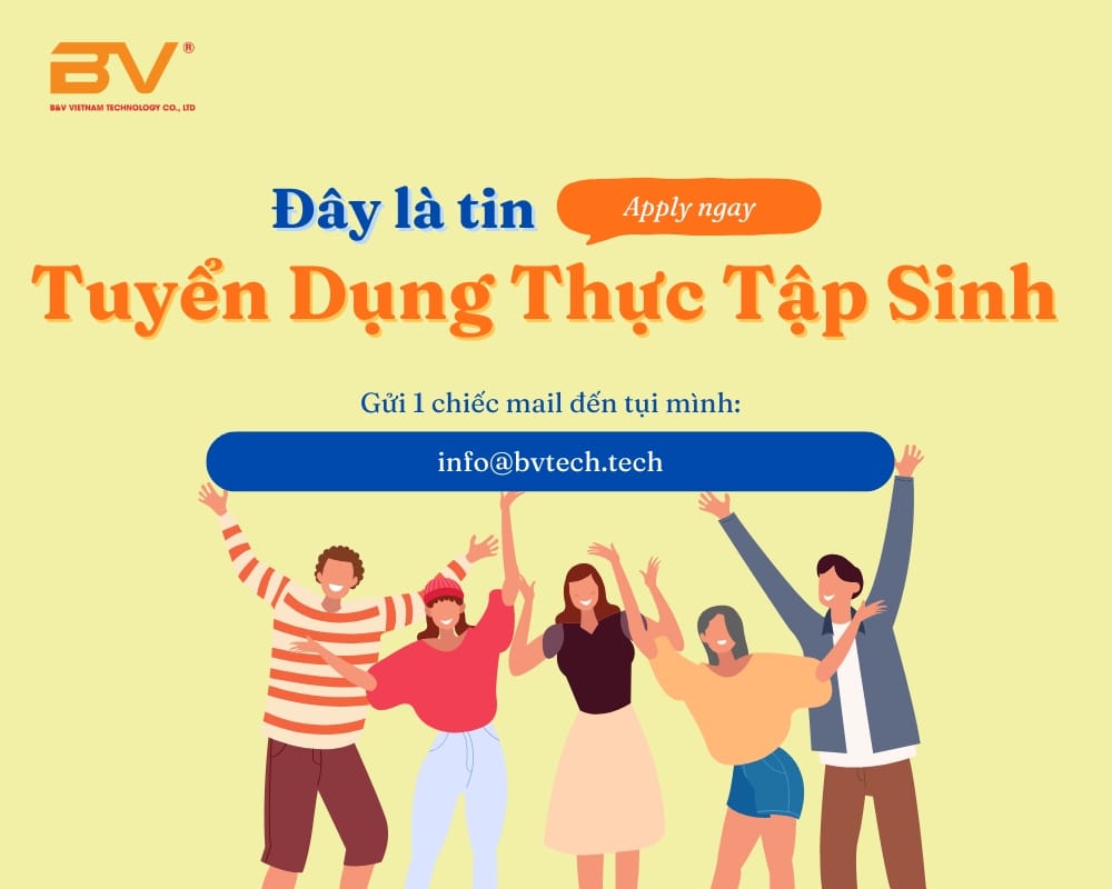 TUYỂN DỤNG THỰC TẬP SINH KỸ THUẬT ĐIỆN – TỰ ĐỘNG HOÁ
