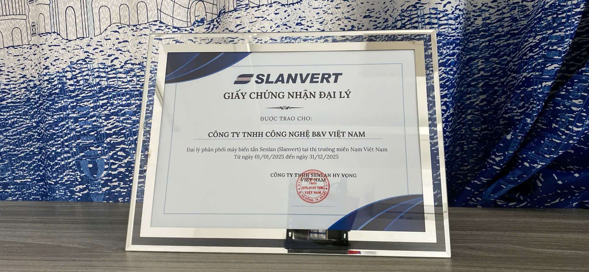 B&V Việt Nam Vinh Dự Trở Thành Đại Lý Phân Phối Chính Thức Biến Tần Slanvert (Senlan) Tại Thị Trường Việt Nam