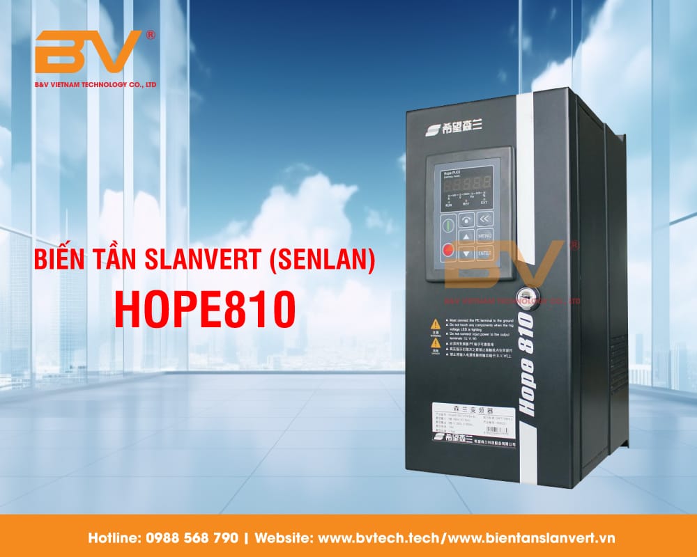 Biến Tần Chống Bụi Hope810 – Biến tần Slanvert (Senlan)